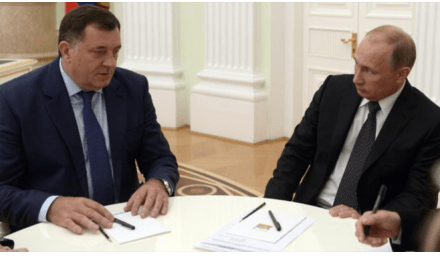 Dodik putuje u Rusiju, sastaje se s Putinom