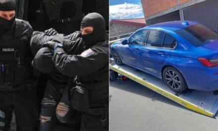 VELIKA AKCIJA SARAJEVSKE POLICIJE Uhićeno osam osoba, oduzeti automobili, droga, novac i oružje