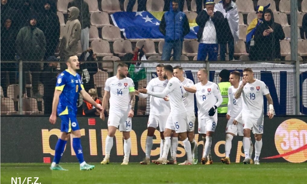 BiH porazom okončala katastrofalne kvalifikacije, Slovaci nose tri bode iz Zenice