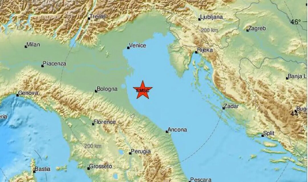 Zatreslo u podmorju sjevernog Jadrana: 4,2 prema Richteru
