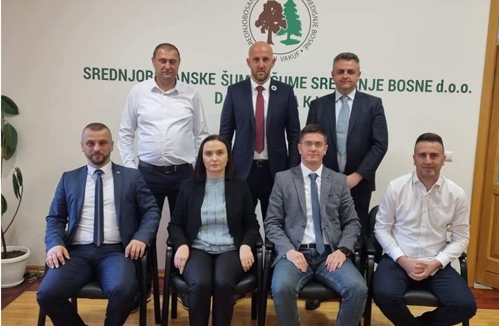 Imenovni novi članovi Uprave Društva ŠPD/ŠGD „Srednjobosanske šume“ / „Šume Središnje Bosne“ d.o.o. Donji Vakuf