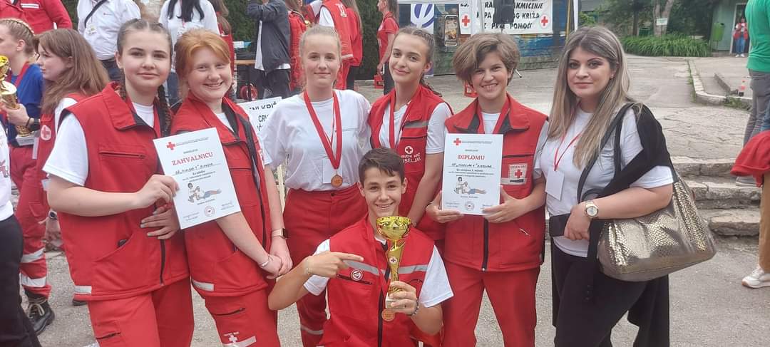 Tim mladih CK Kiseljak i tim mladih OŠ “Kiseljak 1” osvojili 3. mjesto na Federalnom natjecanju iz pružanja prve pomoći