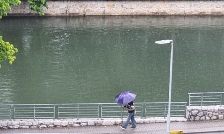 U BiH danas oblačno s kišom, najviša dnevna temperatura do 24 stupnja