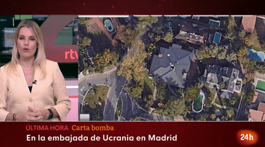 Pismo-bomba eksplodirala u ukrajinskom veleposlanstvu u Madridu, jedan ozlijeđen