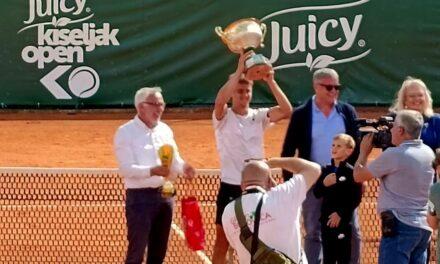 Juicy Kiseljak Open: Duje Ajduković pobjednik, osvojio 7. profesionalni naslov u singlu