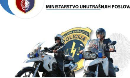 Javni natječaj za popunu slobodnih radnih mjesta policijskih službenika u Upravi policije Ministarstva unutarnjih poslova  Kantona Sarajevo u početnom činu “POLICAJAC”