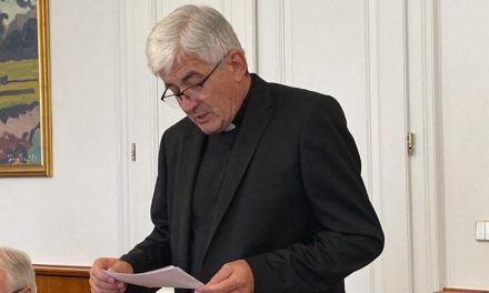 Govor novoimenovanog banjolučkog biskupa Željka Majića