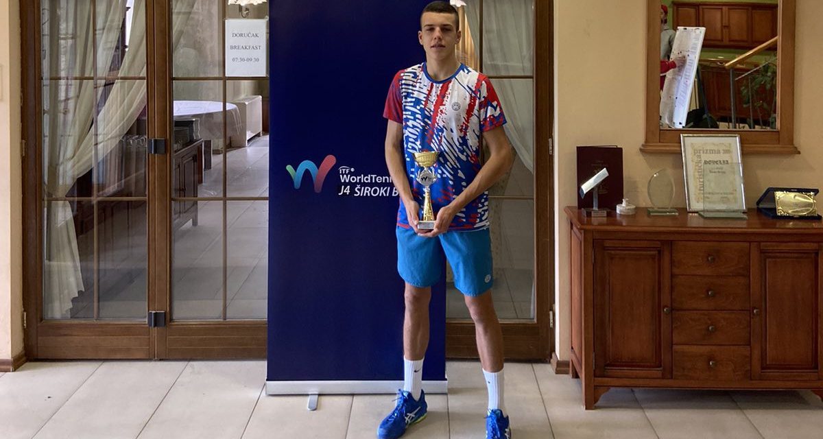 Ivan Biletić osvojio 1. mjesto na ITF turniru J60 u Širokom Brijegu