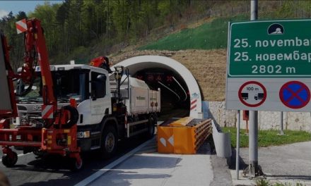 Najavljena dvodnevna obustava prometa u tunelu “25. novembar” Bradina-Lepenica