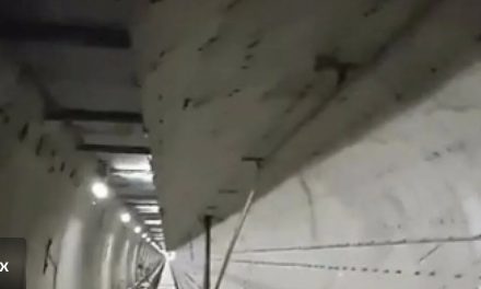 (VIDEO) Incident u podzemnoj: Bušilicom slučajno probili tunel metroa
