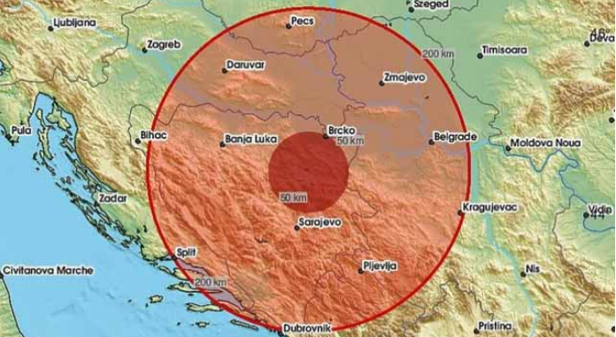 Potres pogodio BiH: Ljudi svjedoče da je bio kratak, ali snažan