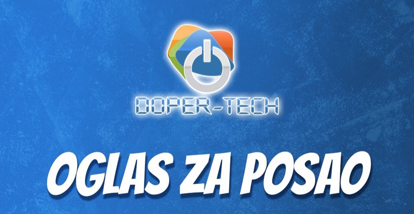 Doper Tech Kiseljak zapošljava