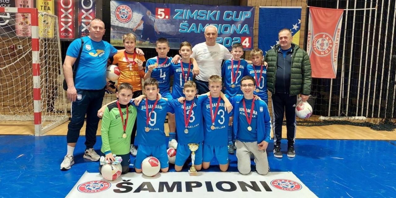 ŠN “Bubamara” Kiseljak najbolja u uzrastu U12