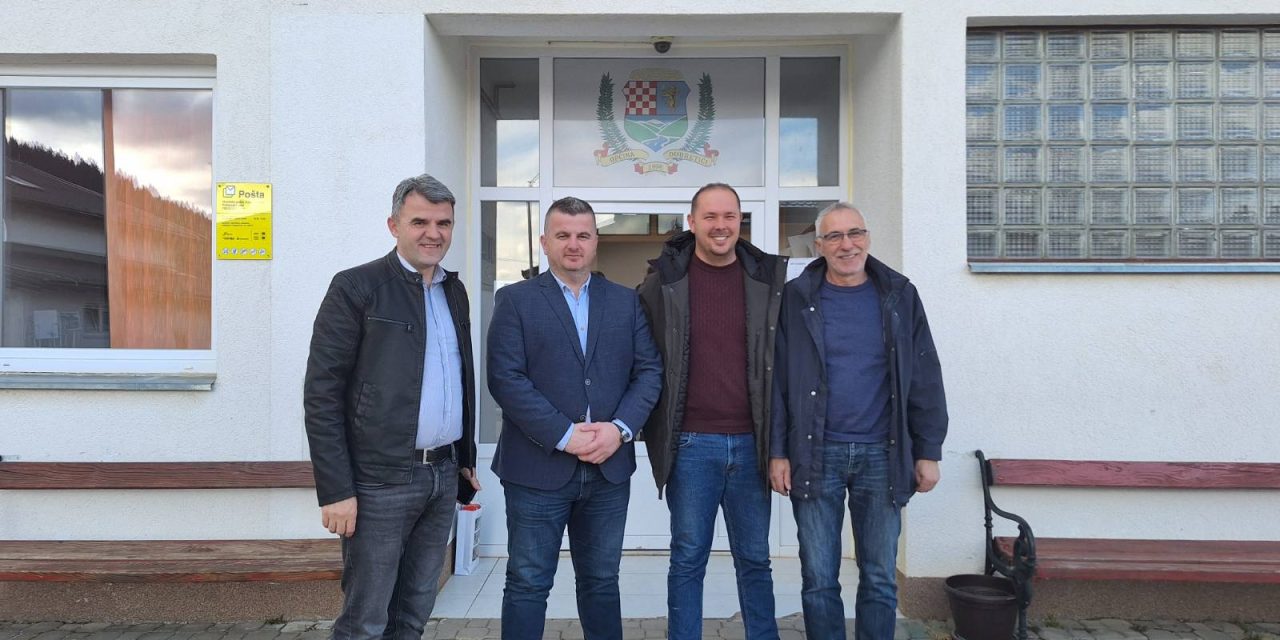 Načelnik općine Kiseljak i načelnik općine  Novi Travnik posjetili načelnika općine Dobretići