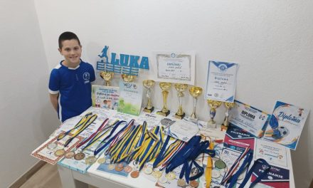 Luka Sučić je državni prvak Bosne i Hercegovine u stolnom tenisu