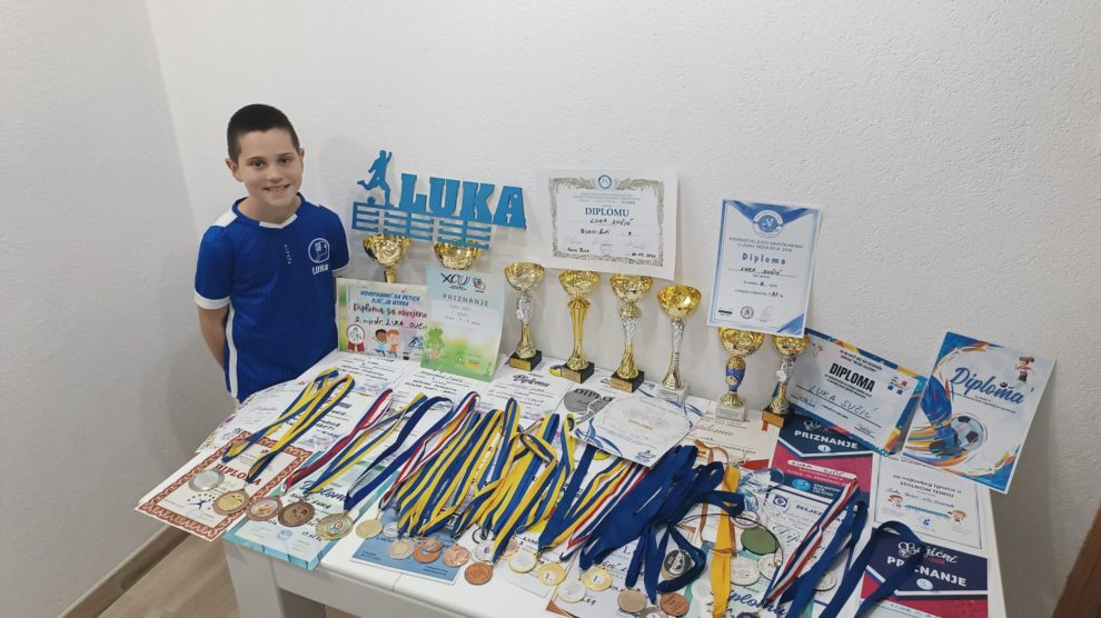 Luka Sučić je državni prvak Bosne i Hercegovine u stolnom tenisu
