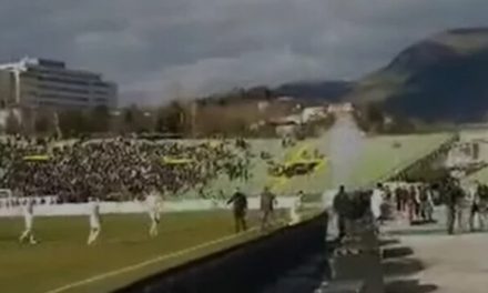 Kaos u Sarajevu! Igrači Širokog Brijega spašavali živu glavu, navijači ih gađali topovskim udarima