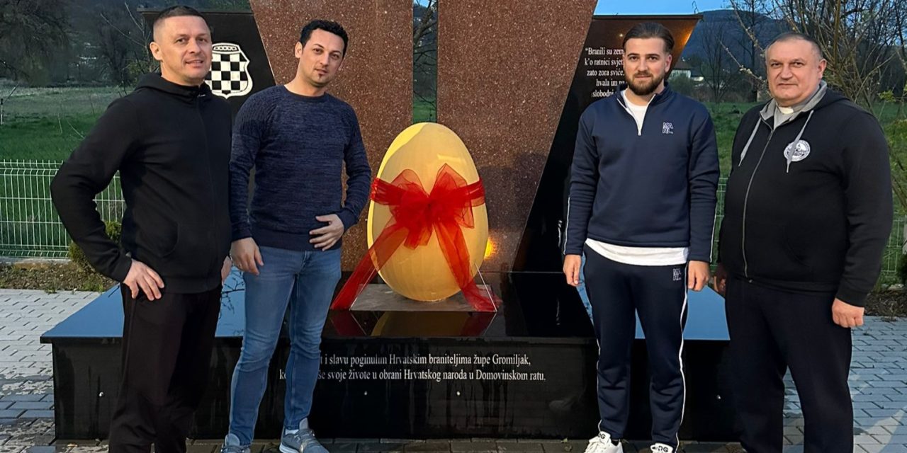 Gromiljak ima svoju pisanicu