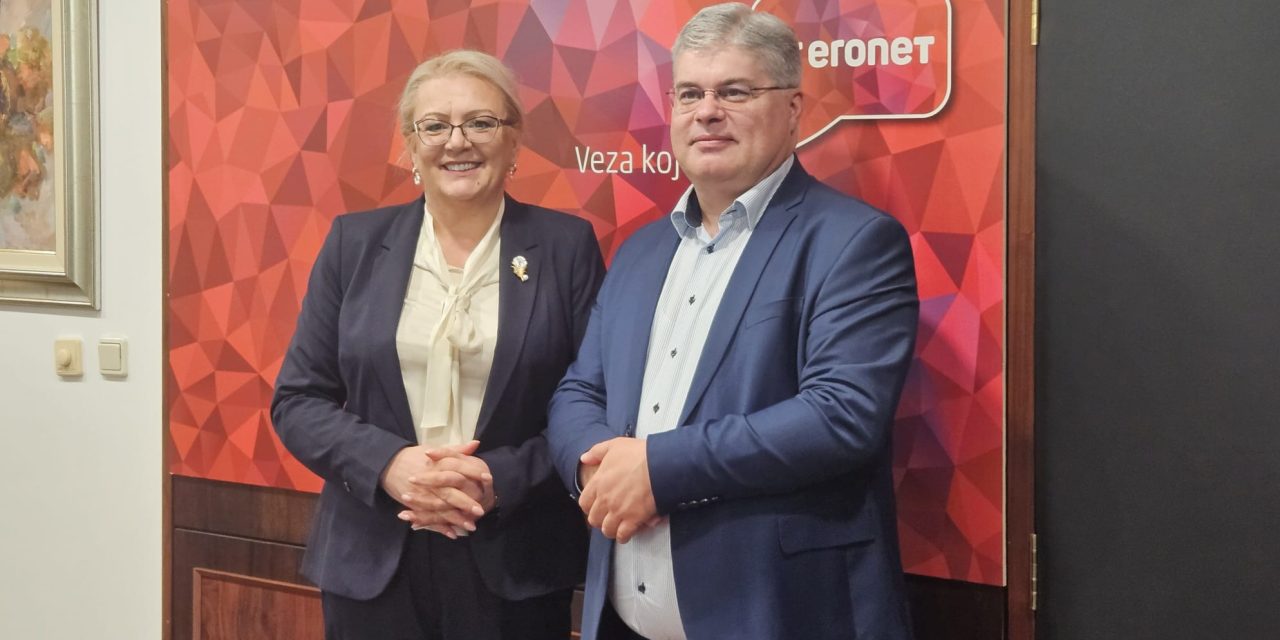 Predsjednica Federacije BiH Lidija Bradara podržala strateške planove HP Mostar i HT Eronet