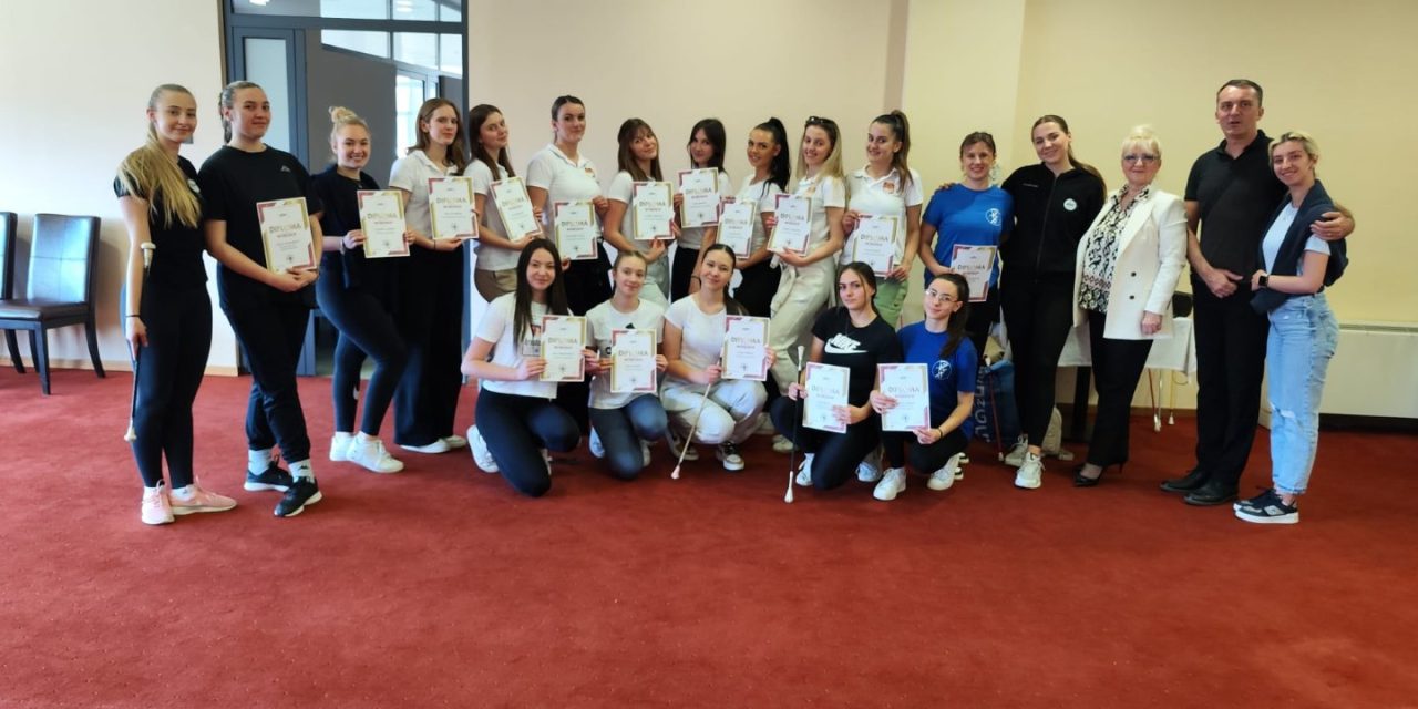 Kiseljačke mažoretkinje sudjelovale na seminaru koji je u organizaciji MWF -MAJORETTE SPORT WORLD FEDERATION