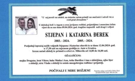 Detalji posljednjeg ispraćaja Stjepana i Katarine Đerek