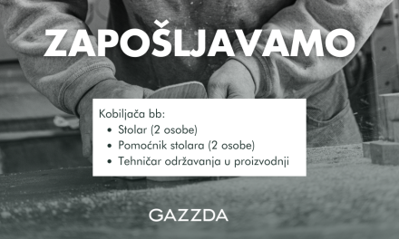 Kiseljak: Kompanija Gazzda namještaj prima nove djelatnike