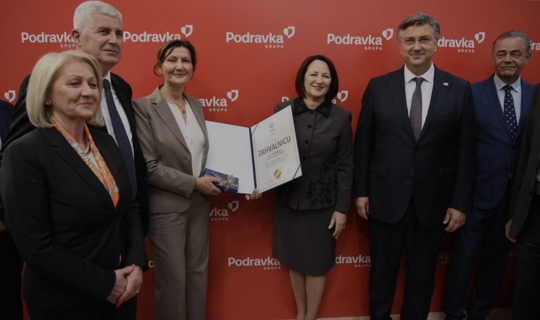 Podravki priznanje od Mostarskog sajma za kontinuiranu potporu i doprinos održivosti sajma