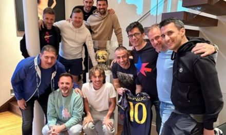 Bivši igrači Dinama posjetili Modrića u Madridu: “Hvala na svemu, maestro”