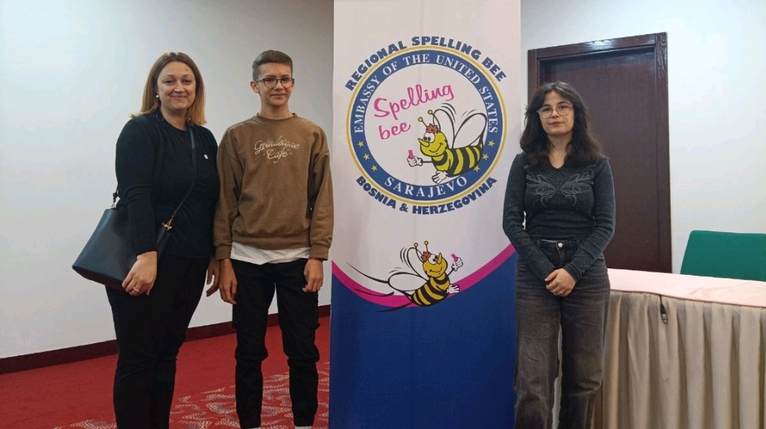 Izvrsni rezultati učenika SŠ “Ivan Goran Kovačić” Kiseljak na regionalnom natjecanju u sricanju ,,Spelling bee,, u Zenici