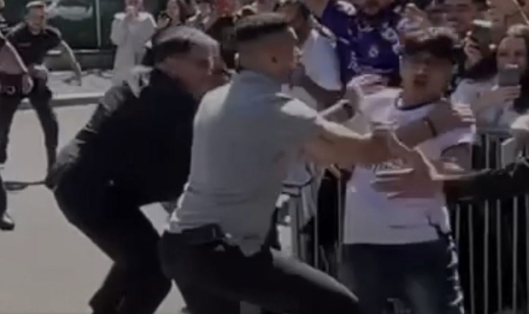 VIDEO Luka Modrić u središtu kaosa: Navijač ga htio uloviti, policija ga oborila na tlo