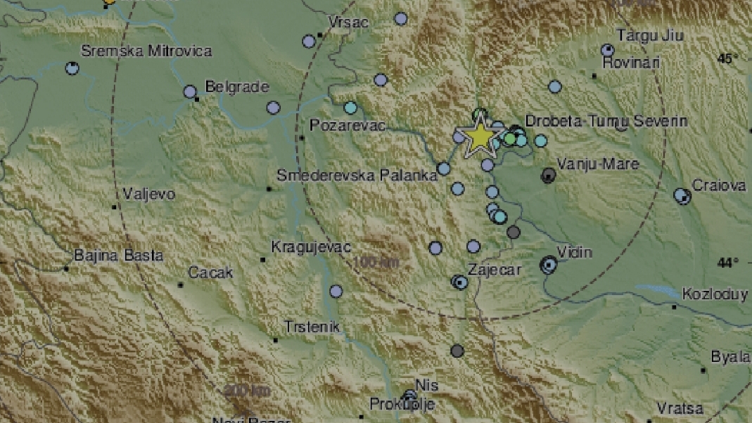 Potres magnitude 4,3 prema Richteru u Srbiji: ‘Ovo me taman istjeralo iz kreveta’
