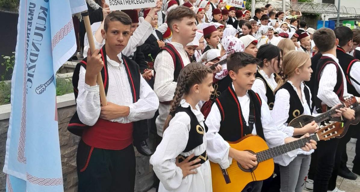 Brestovljani nastupili na 5. Dječjem festivalu folklora ,,JAJCE,,