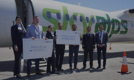 Na mostarski aerodrom sletio prvi zrakoplov kompanije SkyAlps