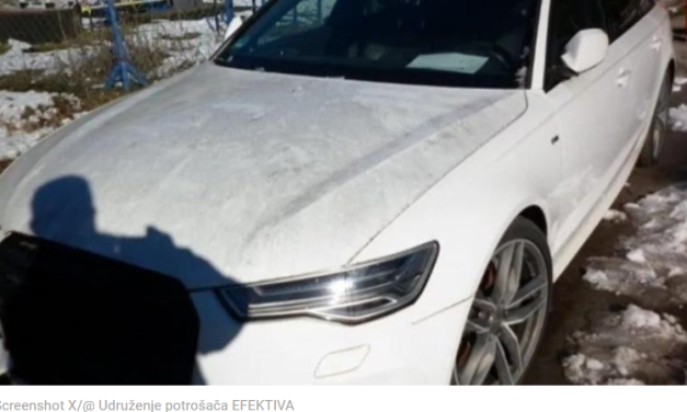 Srpska carina prodaje ovaj Audi. Za njim traga Interpol