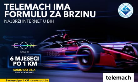 TELEMACH BH: FORMULA ZA BRZINU POTVRĐENA PRIZNANJEM BEST BUY