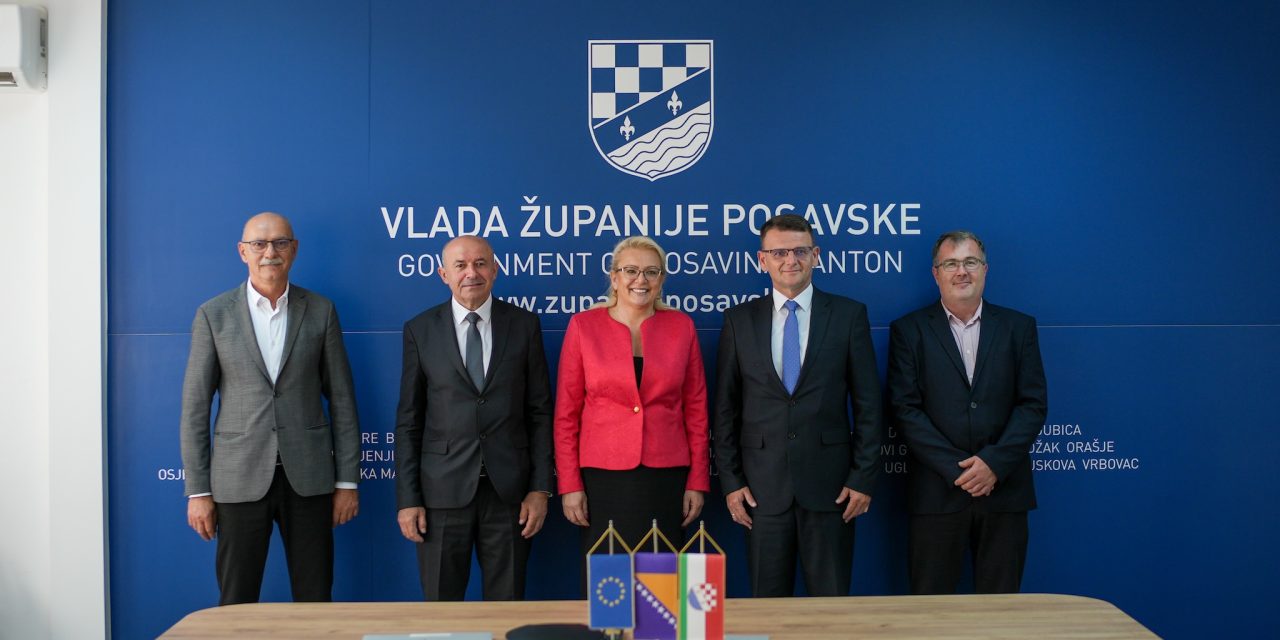 Predsjednica Federacije BiH Lidija Bradara u radnoj posjeti Vladi Županije Posavske