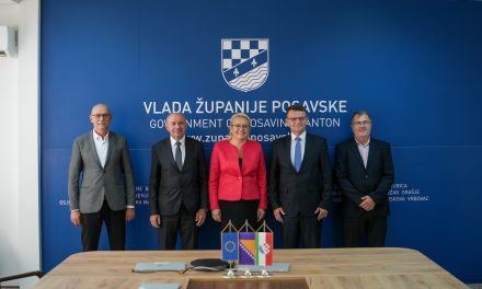 Predsjednica Federacije BiH Lidija Bradara u radnoj posjeti Vladi Županije Posavske
