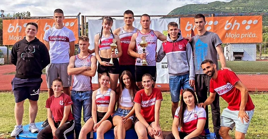 Atletska sekcija USŠ Sparta nastupila na ekipnom juniorakom državnom prvenstvu BiH