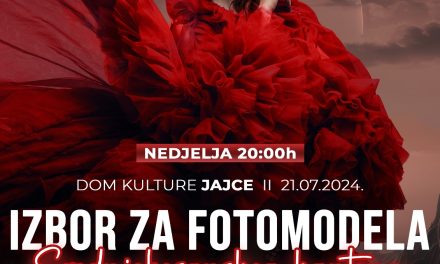 Spektakl u Domu kulture Jajce: Izbor za Fotomodela Kantona Središnja Bosna