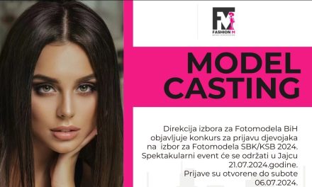 Kasting za kantonalni Izbor za Fotomodela SBK/KSB