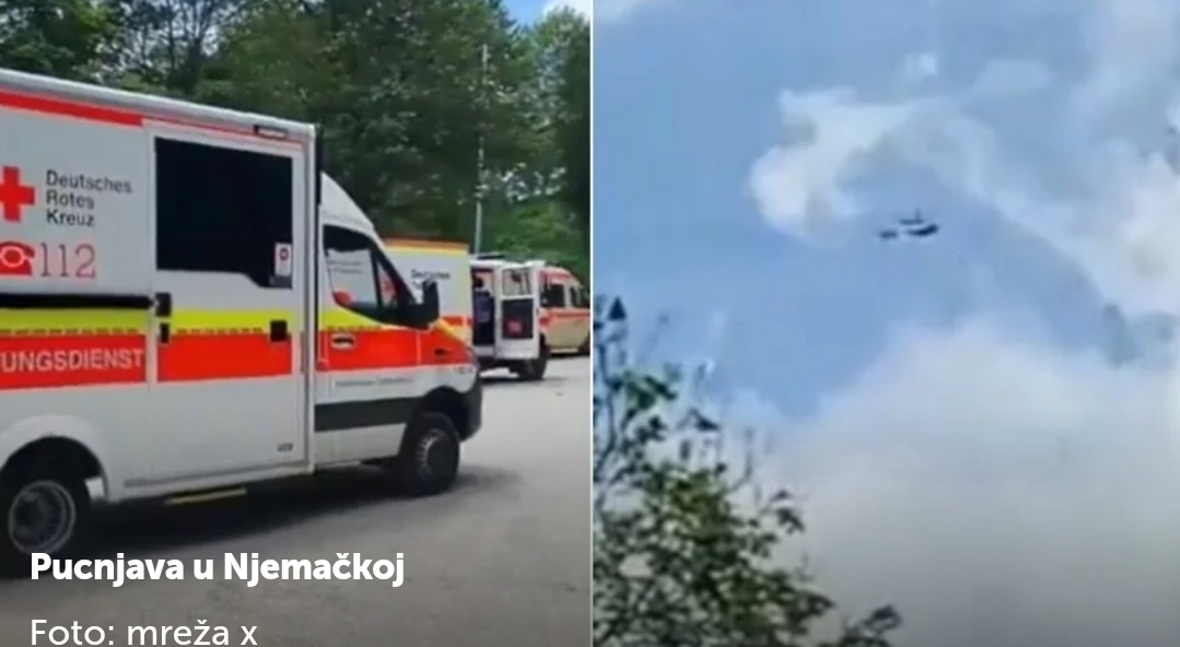 Policija objavila detalje užasa u Njemačkoj: Troje mrtvih i dvoje ranjenih uslijed pucnjave
