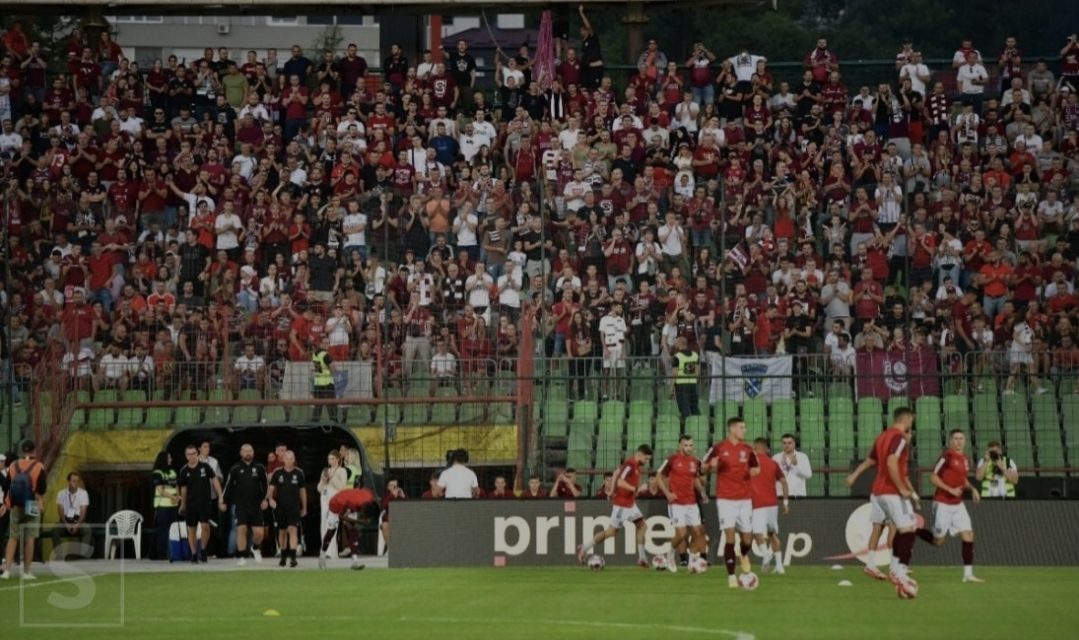 Sarajevo – Spartak 0:0: Spartak zaprijetio na startu drugog poluvremena