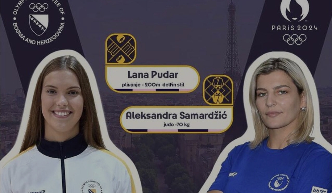 Na olimpijska borilišta danas izlaze Lana Pudar i Aleksandra Samardžić