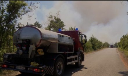 Vatrogasci cijelu noć gasili požar kod Mostara, još uvijek je aktivan