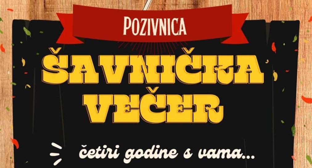 Najava: Šavnička večer