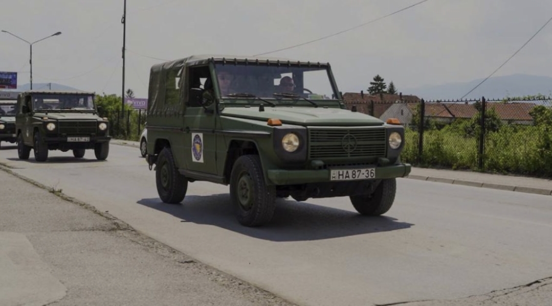 Pojačano kretanje vozila EUFOR-a zbog dolaska Austrijske manevarske satnije u BiH