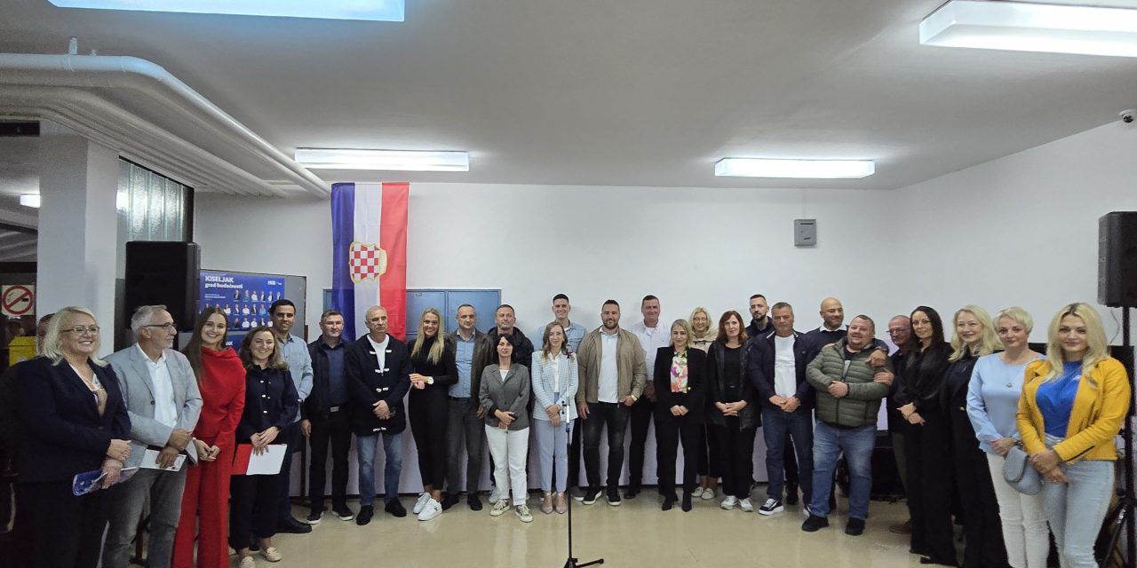 U Lepenici održan prvi predizborni skup OO HDZ-a BiH Kiseljak