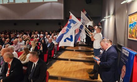 Predizborni skup Županijskog odbora HDZ BiH Vrhbosanske županije u Sarajevu: Jedinstvo i snaga HDZ-a BiH u Sarajevu