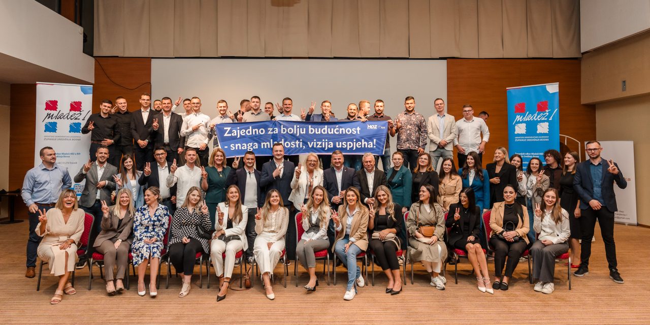 Mladi i ovoga puta nositelji kampanje HDZ-a BiH u Središnjoj Bosni