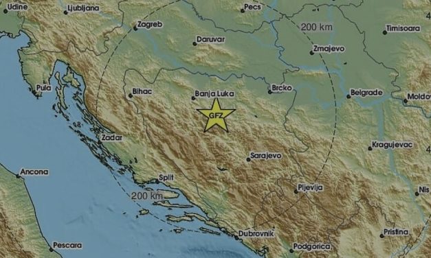Potres jačine 4,5 stupnjeva po Richteru zatresao BiH